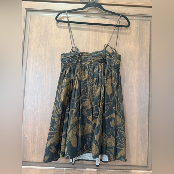 NWT Reformation Caterina Dress - Black & Brown - Size 2 - Picture 8 of 11